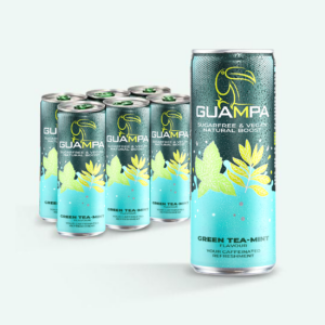 GUAMPA NATURAL BOOST GREEN TEA-MINT